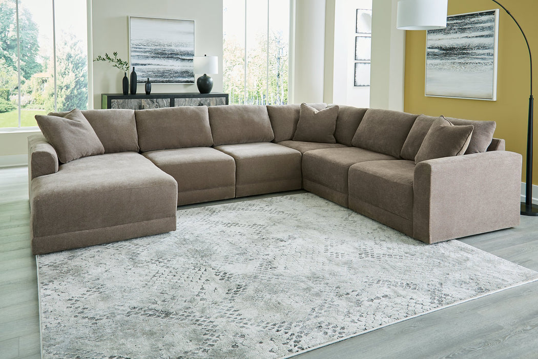 Raeanna Sectional with Chaise - The Warehouse Mattresses, Furniture, & More (West Jordan,UT)