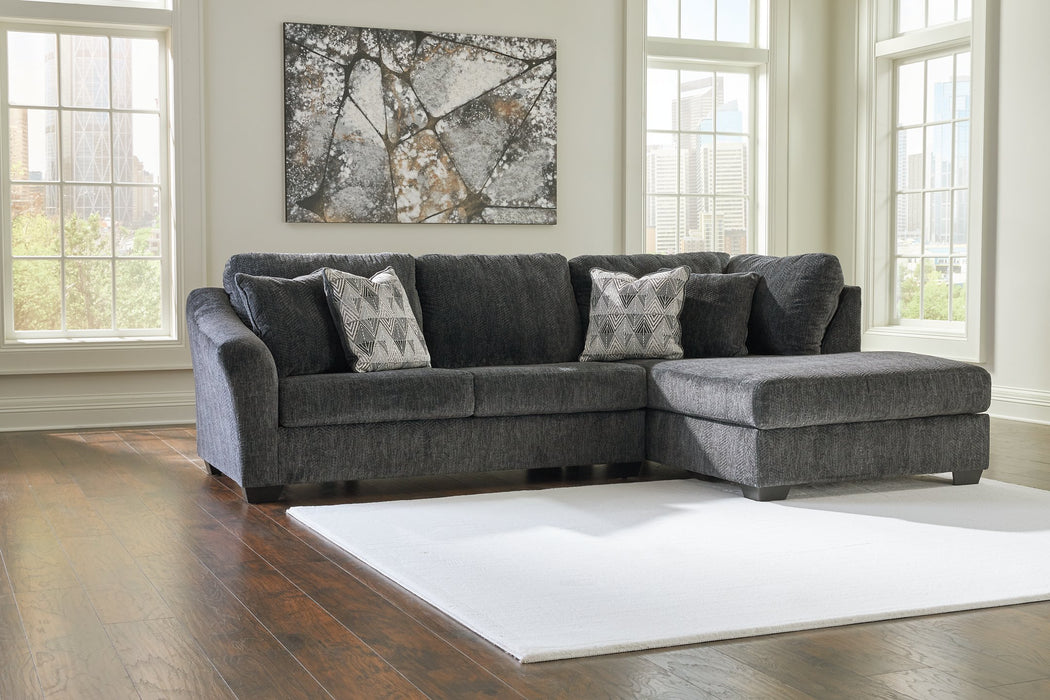Biddeford 2-Piece Sectional with Chaise - The Warehouse Mattresses, Furniture, & More (West Jordan,UT)