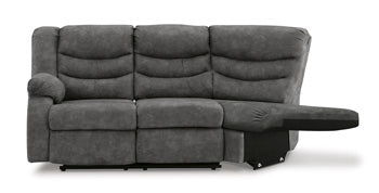 Partymate 2-Piece Reclining Sectional - The Warehouse Mattresses, Furniture, & More (West Jordan,UT)