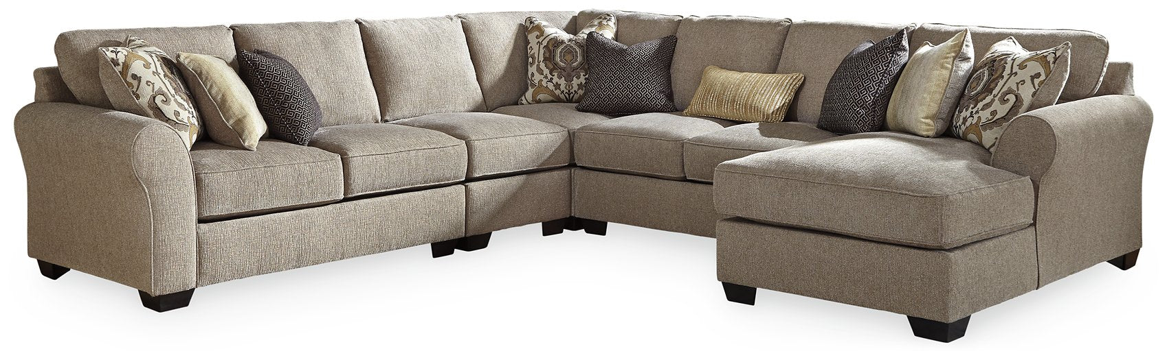 Pantomine Sectional with Chaise - The Warehouse Mattresses, Furniture, & More (West Jordan,UT)