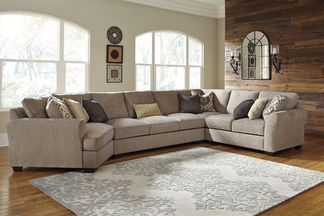 Pantomine Sectional with Cuddler - The Warehouse Mattresses, Furniture, & More (West Jordan,UT)