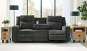 Martinglenn Power Reclining Sofa with Drop Down Table - The Warehouse Mattresses, Furniture, & More (West Jordan,UT)