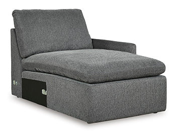 Hartsdale Power Reclining Sectional with Chaise - The Warehouse Mattresses, Furniture, & More (West Jordan,UT)