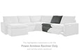 Hartsdale Power Reclining Sectional with Chaise - The Warehouse Mattresses, Furniture, & More (West Jordan,UT)