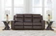 Lavenhorne Reclining Sofa with Drop Down Table - The Warehouse Mattresses, Furniture, & More (West Jordan,UT)