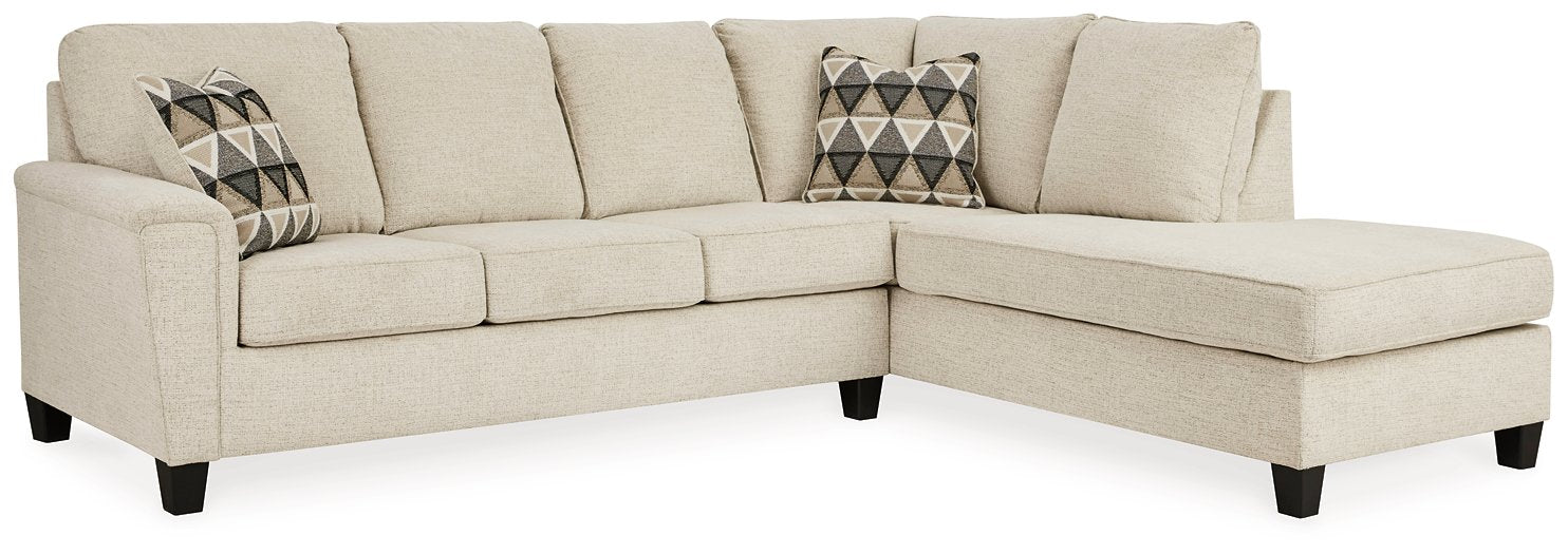 Abinger 2-Piece Sectional with Chaise - The Warehouse Mattresses, Furniture, & More (West Jordan,UT)