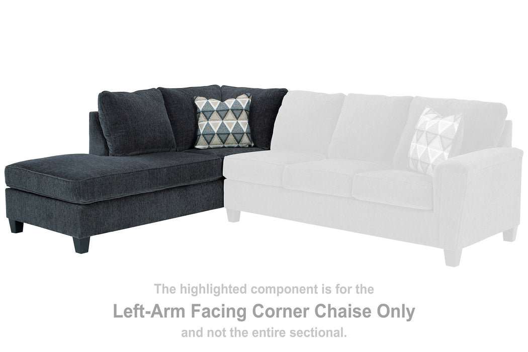 Abinger 2-Piece Sectional with Chaise - The Warehouse Mattresses, Furniture, & More (West Jordan,UT)