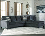 Abinger 2-Piece Sleeper Sectional with Chaise - The Warehouse Mattresses, Furniture, & More (West Jordan,UT)