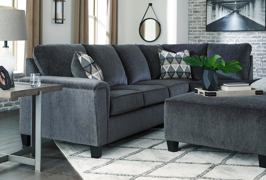 Abinger 2-Piece Sectional with Chaise - The Warehouse Mattresses, Furniture, & More (West Jordan,UT)