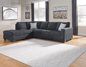 Altari 2-Piece Sleeper Sectional with Chaise - The Warehouse Mattresses, Furniture, & More (West Jordan,UT)