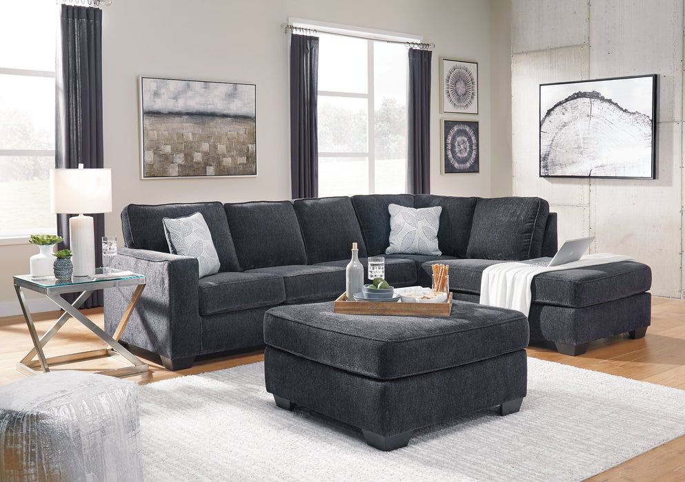 Altari 2-Piece Sleeper Sectional with Chaise - The Warehouse Mattresses, Furniture, & More (West Jordan,UT)