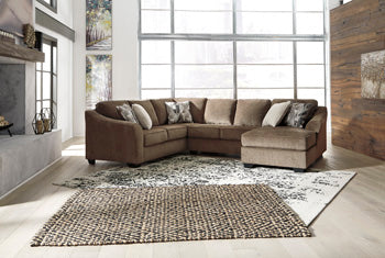 Graftin 3-Piece Sectional with Chaise - The Warehouse Mattresses, Furniture, & More (West Jordan,UT)