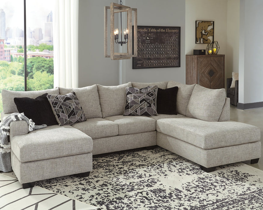 Megginson 2-Piece Sectional with Chaise - The Warehouse Mattresses, Furniture, & More (West Jordan,UT)