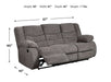 Tulen Reclining Sofa - The Warehouse Mattresses, Furniture, & More (West Jordan,UT)
