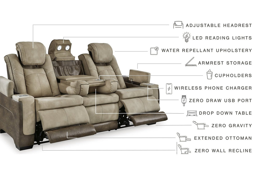 Next-Gen DuraPella Power Reclining Sofa - The Warehouse Mattresses, Furniture, & More (West Jordan,UT)