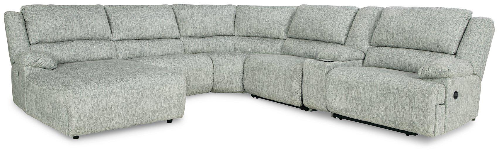 McClelland Reclining Sectional with Chaise