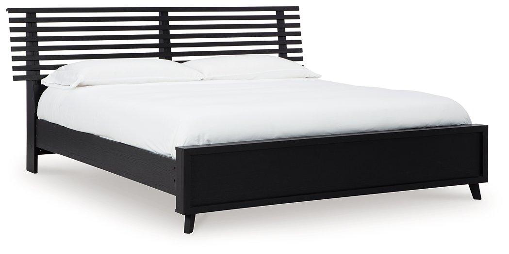 Danziar Slat Bed