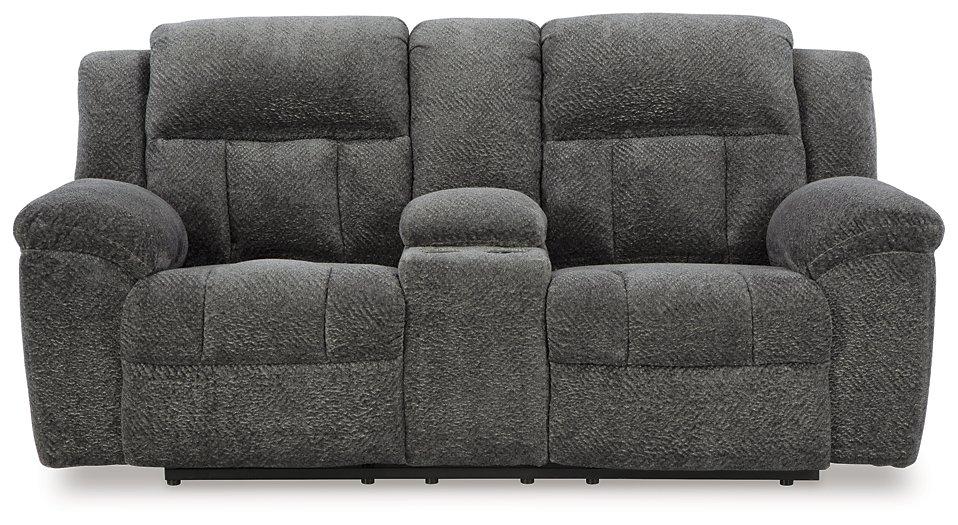 Frohn Reclining Loveseat with Console