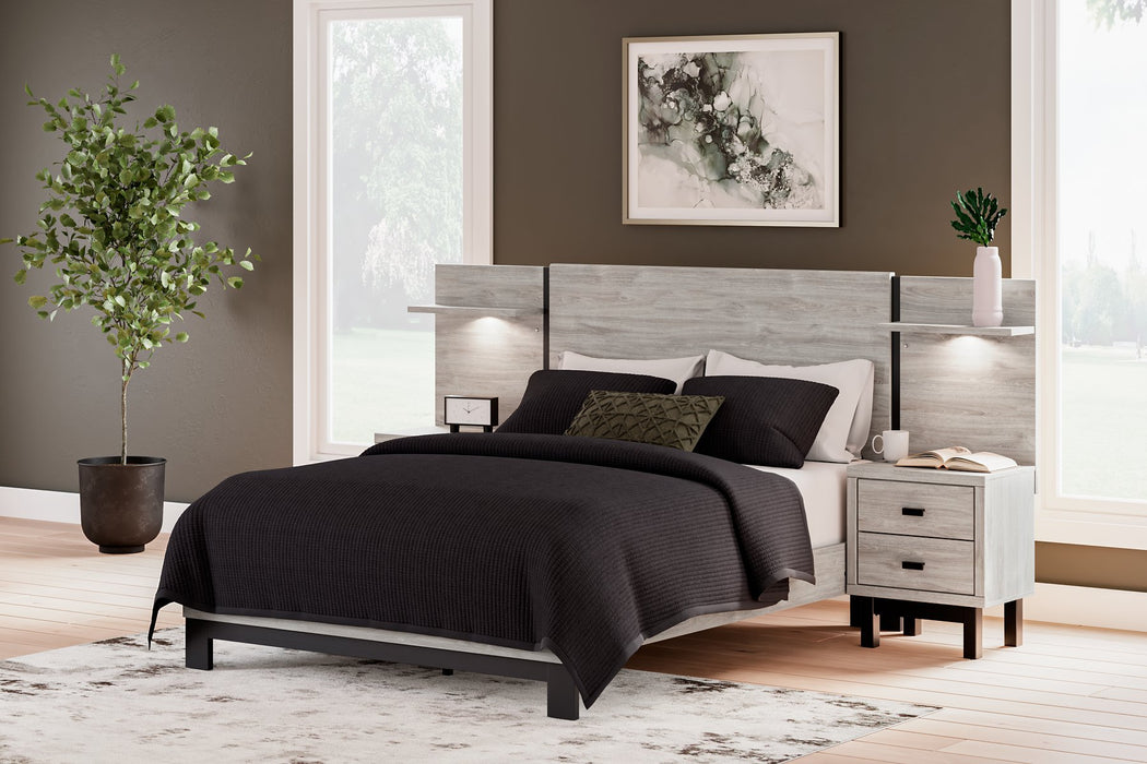 Vessalli Bed with Extensions - The Warehouse Mattresses, Furniture, & More (West Jordan,UT)