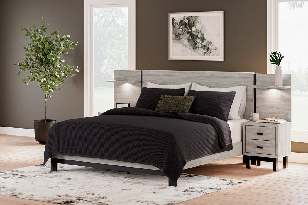 Vessalli Bed with Extensions - The Warehouse Mattresses, Furniture, & More (West Jordan,UT)