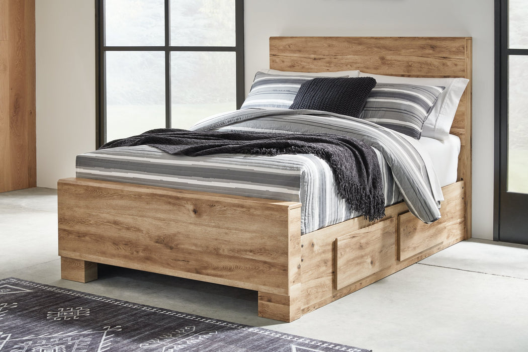 Hyanna Bed with 1 Side Storage - The Warehouse Mattresses, Furniture, & More (West Jordan,UT)