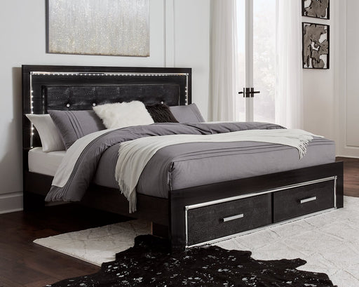 Kaydell Upholstered Bed with Storage - The Warehouse Mattresses, Furniture, & More (West Jordan,UT)