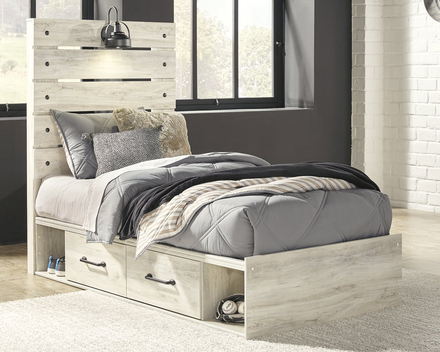 Cambeck Bed with 4 Storage Drawers - The Warehouse Mattresses, Furniture, & More (West Jordan,UT)