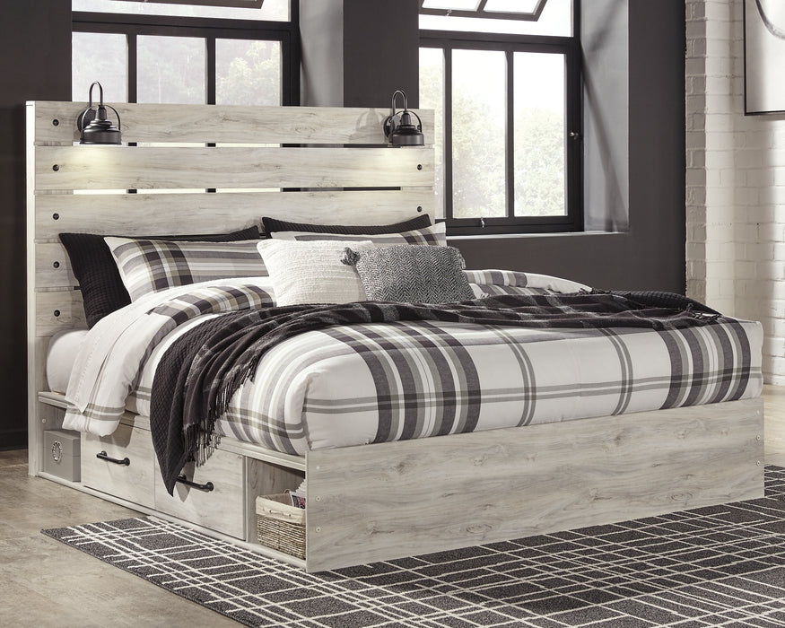 Cambeck Bed with 2 Storage Drawers - The Warehouse Mattresses, Furniture, & More (West Jordan,UT)