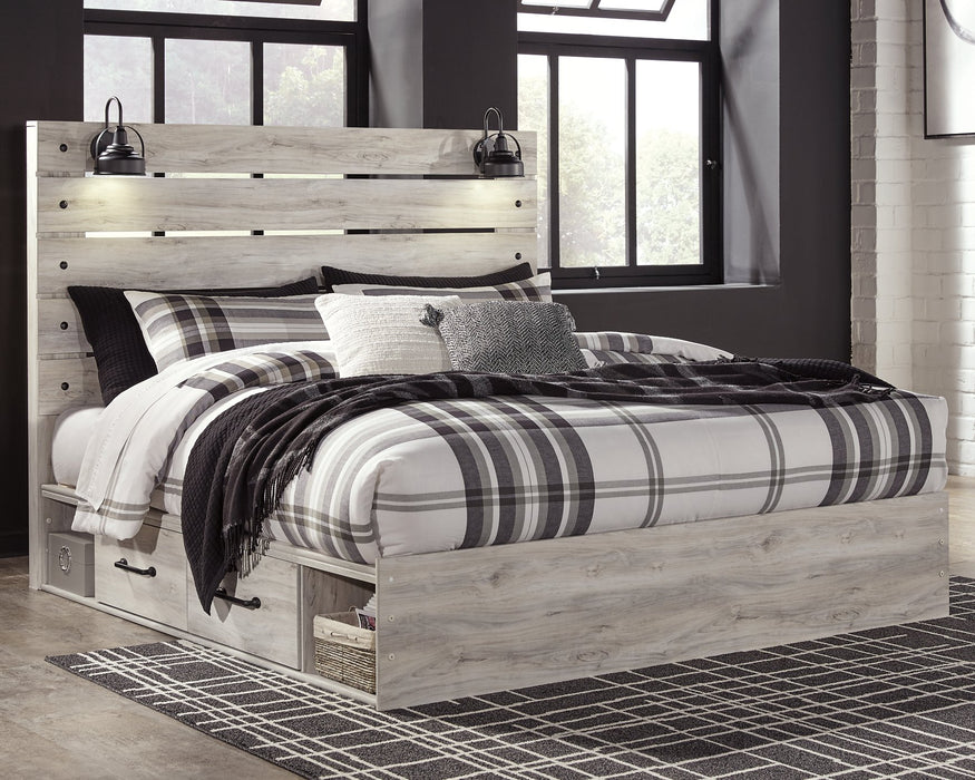 Cambeck Bed with 4 Storage Drawers - The Warehouse Mattresses, Furniture, & More (West Jordan,UT)