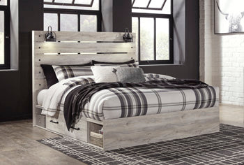 Cambeck Bed with 4 Storage Drawers - The Warehouse Mattresses, Furniture, & More (West Jordan,UT)