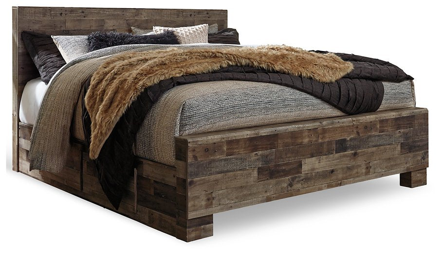 Derekson Bed with 2 Side Storage - The Warehouse Mattresses, Furniture, & More (West Jordan,UT)