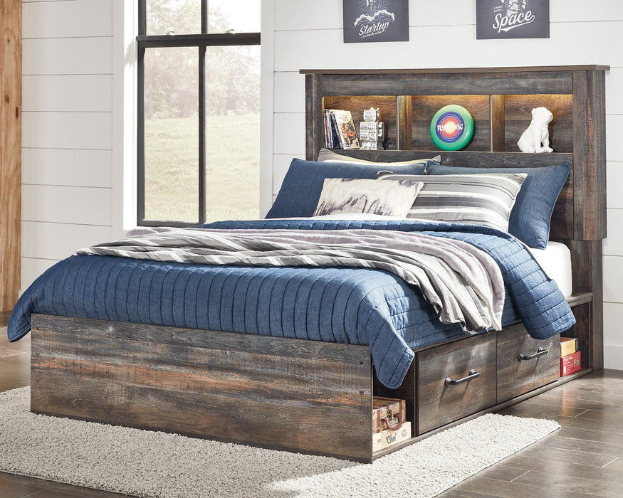 Drystan Youth Bed with 2 Storage Drawers - The Warehouse Mattresses, Furniture, & More (West Jordan,UT)