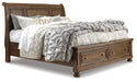 Flynnter Bed with 2 Storage Drawers - The Warehouse Mattresses, Furniture, & More (West Jordan,UT)