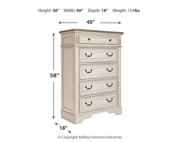 Realyn Chest of Drawers - The Warehouse Mattresses, Furniture, & More (West Jordan,UT)