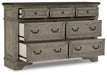 Lodenbay Dresser and Mirror - The Warehouse Mattresses, Furniture, & More (West Jordan,UT)