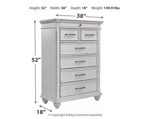 Kanwyn Chest of Drawers - The Warehouse Mattresses, Furniture, & More (West Jordan,UT)