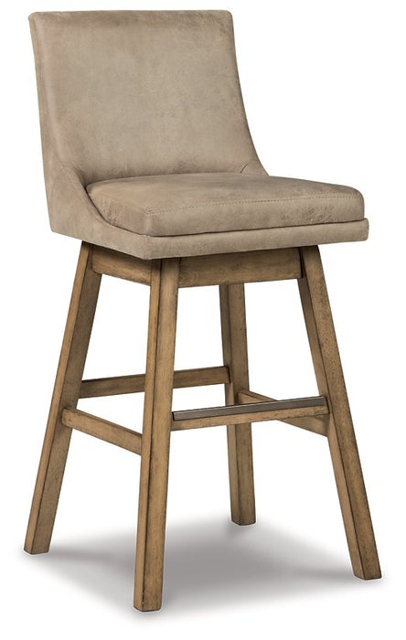 Tallenger Bar Height Bar Stool - The Warehouse Mattresses, Furniture, & More (West Jordan,UT)