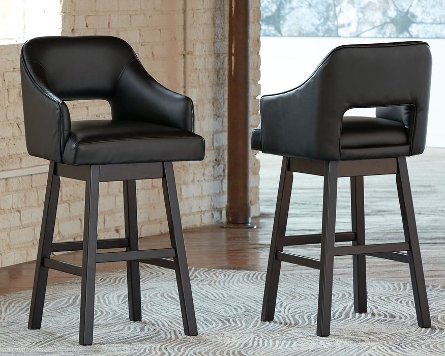 Tallenger Bar Height Bar Stool - The Warehouse Mattresses, Furniture, & More (West Jordan,UT)