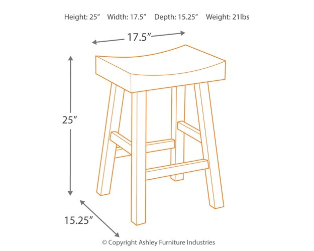 Glosco Counter Height Bar Stool - The Warehouse Mattresses, Furniture, & More (West Jordan,UT)