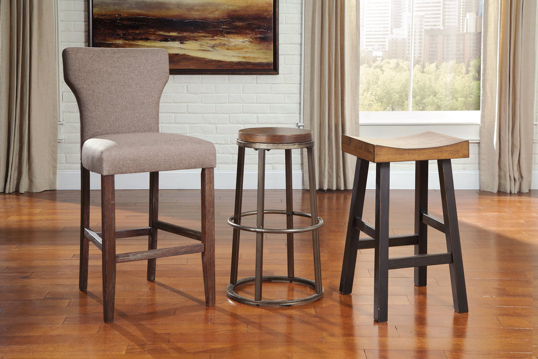 Glosco Bar Height Bar Stool - The Warehouse Mattresses, Furniture, & More (West Jordan,UT)