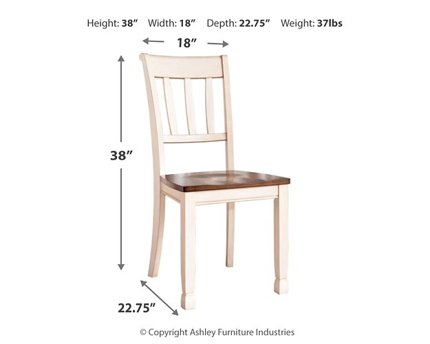 Whitesburg Dining Chair - The Warehouse Mattresses, Furniture, & More (West Jordan,UT)