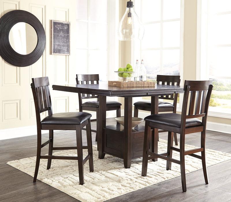 Haddigan Counter Height Dining Set - The Warehouse Mattresses, Furniture, & More (West Jordan,UT)