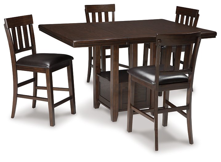 Haddigan Counter Height Dining Set - The Warehouse Mattresses, Furniture, & More (West Jordan,UT)