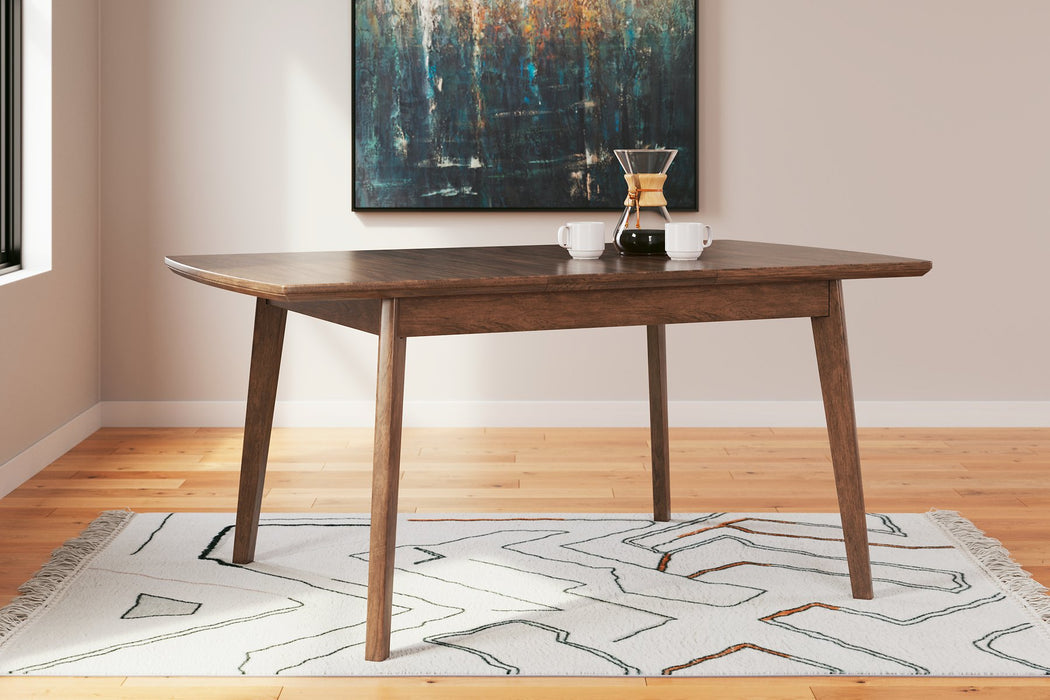 Lyncott Dining Extension Table - The Warehouse Mattresses, Furniture, & More (West Jordan,UT)