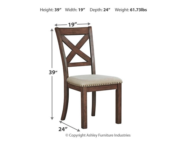 Moriville Dining Chair - The Warehouse Mattresses, Furniture, & More (West Jordan,UT)