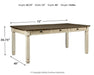 Bolanburg Dining Table - The Warehouse Mattresses, Furniture, & More (West Jordan,UT)