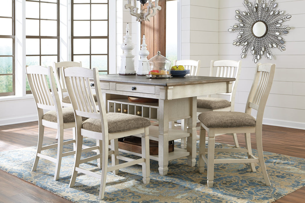 Bolanburg Counter Height Dining Table - The Warehouse Mattresses, Furniture, & More (West Jordan,UT)