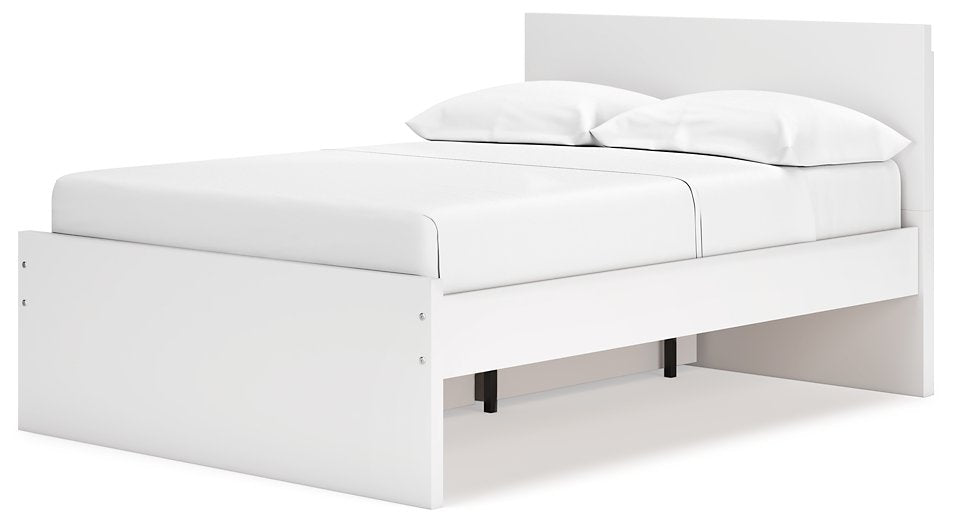 Onita Panel Bed with 1 Side Storage - The Warehouse Mattresses, Furniture, & More (West Jordan,UT)