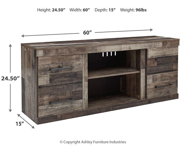 Derekson 3-Piece Entertainment Center - The Warehouse Mattresses, Furniture, & More (West Jordan,UT)