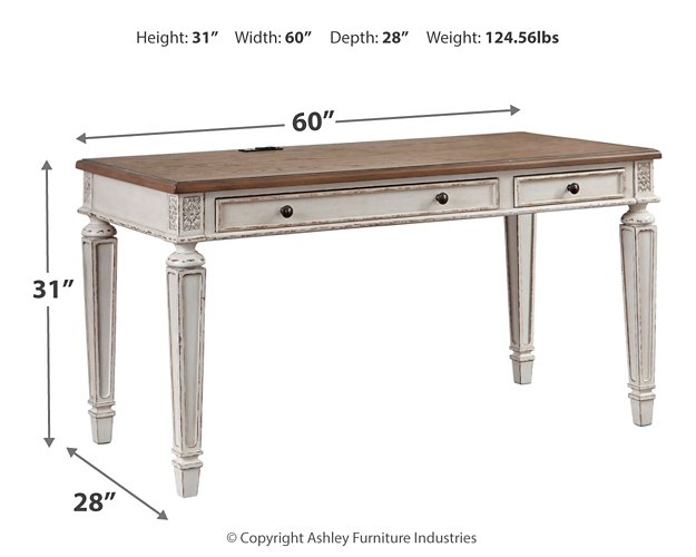 Realyn 2-Piece Home Office Desk